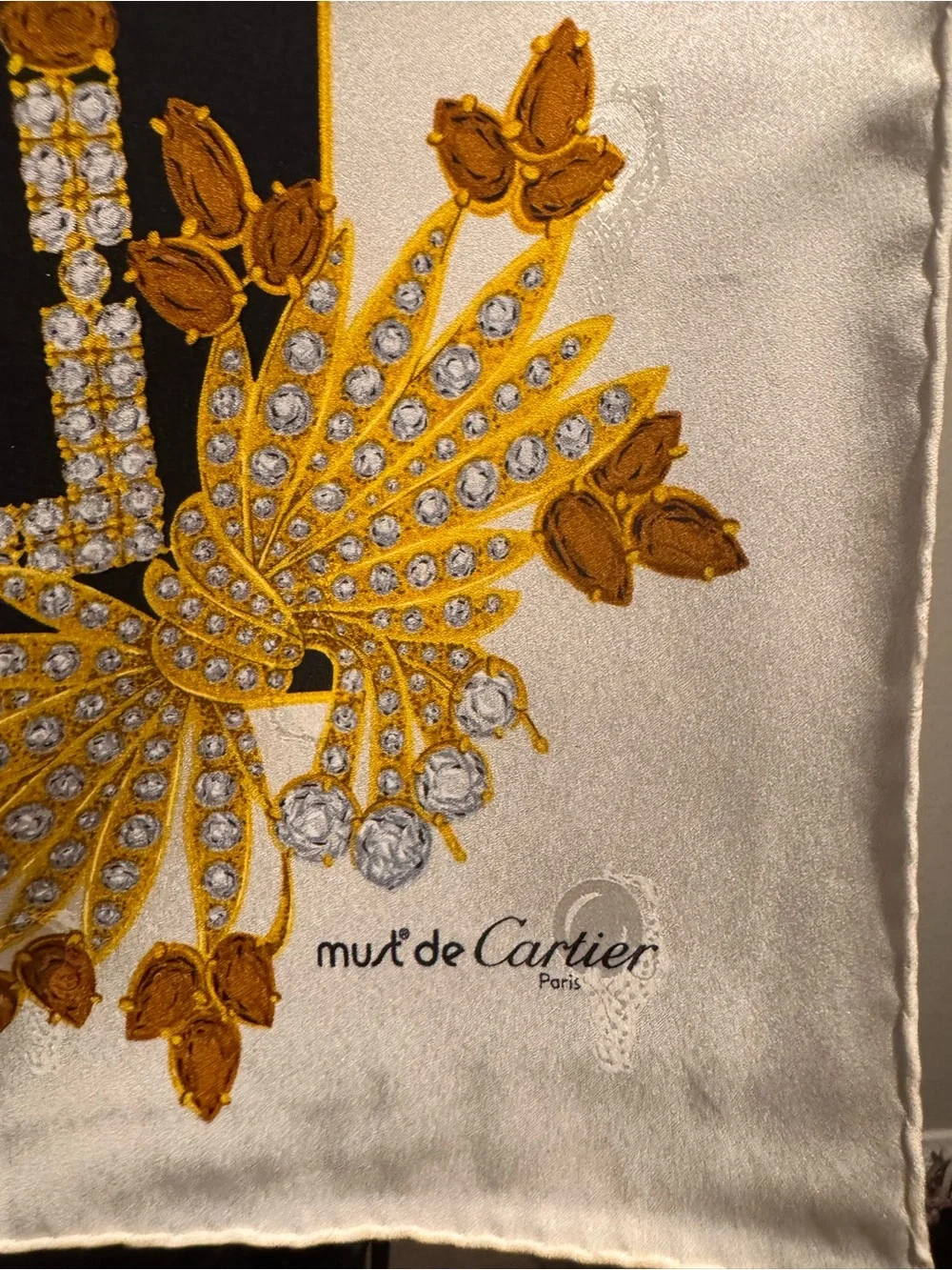 Must de Cartier Silk Scarf